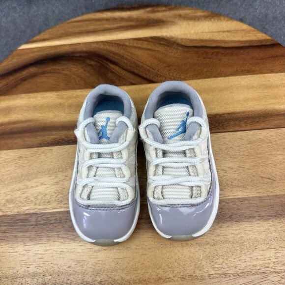 Nike Air Jordan 11 Retro 505836-140 Toddler Baby Size 6C Gray - Picture 4 of 10